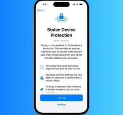 孙吴苹果授权维修店分享被盗设备保护功能开启方法 