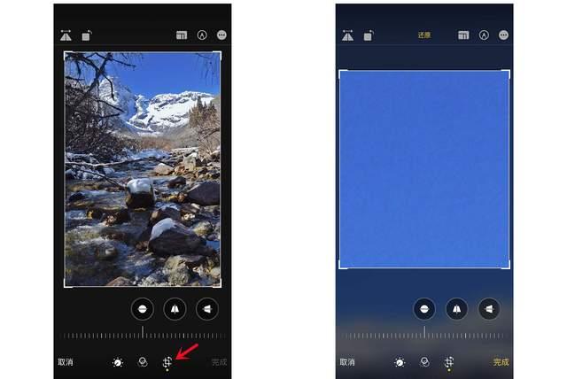 孙吴苹果手机维修分享iPhone手机如何使用裁剪功能隐藏照片 